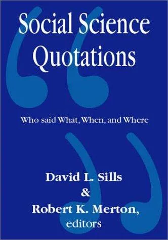 Social Science Quotations