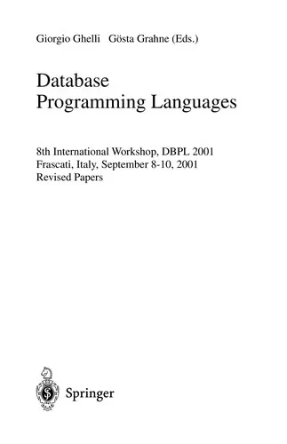 Database programming languages