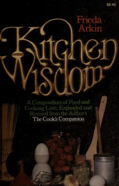 Kitchen wisdom