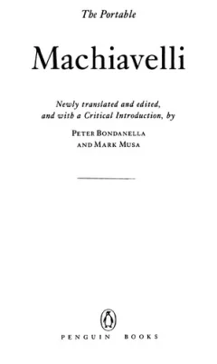 The portable Machiavelli