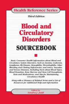 Blood and circulatory disorders sourcebook