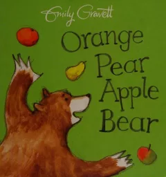 Orange pear apple bear