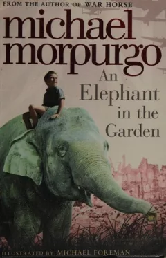 An elephant in the garden