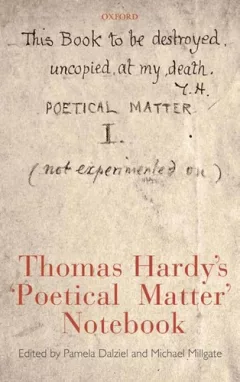 Thomas Hardy's "poetical matter" notebook