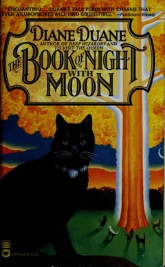 The book of night with moon.