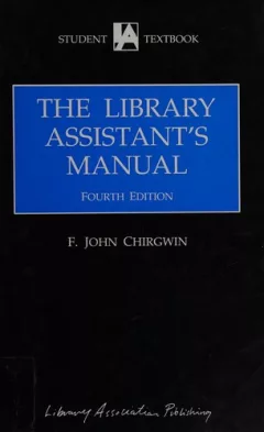 The library assistant's manual
