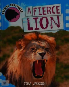 A fierce lion