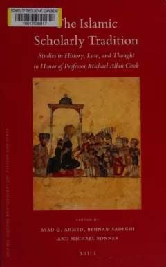 The Islamic scholarly tradition