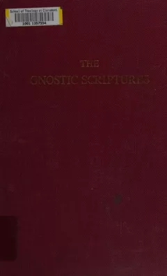 The Gnostic scriptures