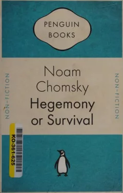 Hegemony or survival?