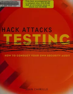 Hack attacks testing