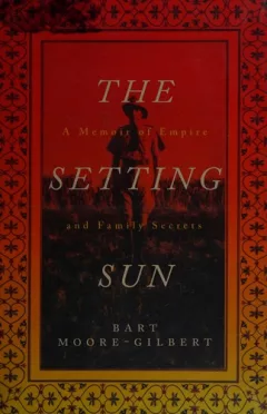 The setting sun