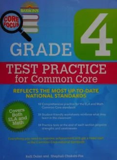 Core focus grade 4 test practice for common core