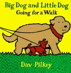 Big Dog and Little Dog going for a walk