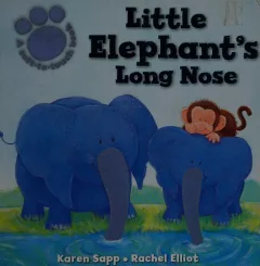 Little elephant's long nose