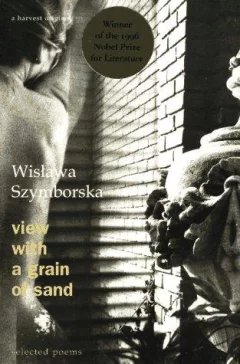 View with a grain of sand