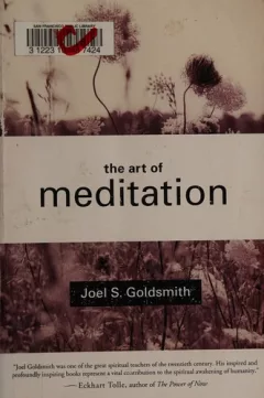 The art of meditation.