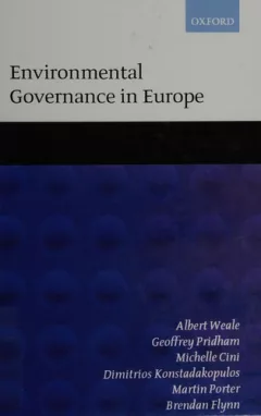 Environmental governance in Europe