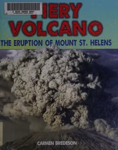 Fiery volcano