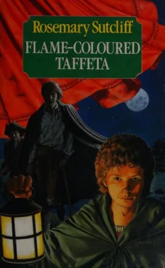 Flame-coloured taffeta