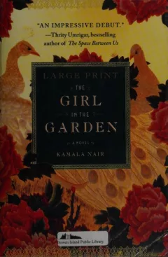 The girl in the garden