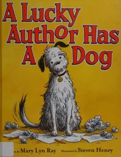 A lucky author has a dog