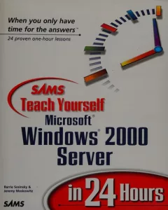 Microsoft Windows 2000 server in 24 hours