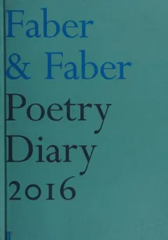 Faber & Faber poetry diary 2016