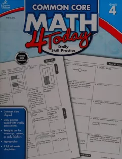 Common core math 4 today