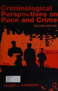 Criminological perspectives on race and crime