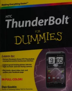 HTC ThunderBolt for dummies