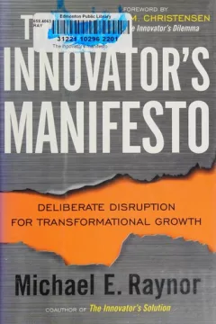 The innovator's manifesto