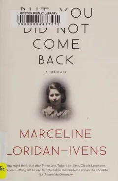 But you did not come back