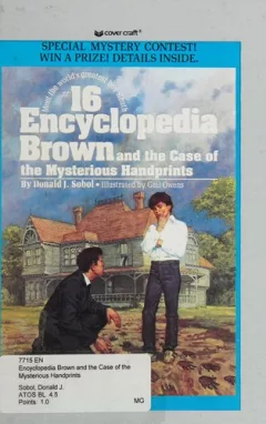Encyclopedia Brown and the case of the mysterious handprints