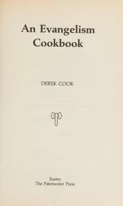 An evangelism cookbook