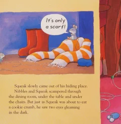 Scaredy mouse