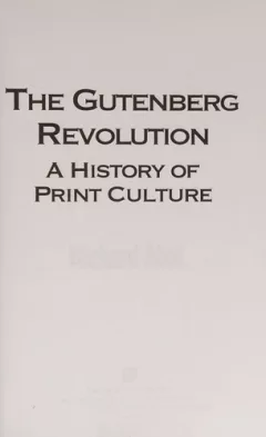The Gutenberg revolution