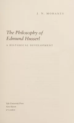 The Philosophy of Edmund Husserl