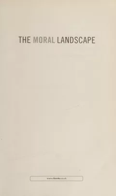 The moral landscape