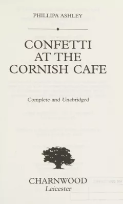 Confetti at the Cornish cafe