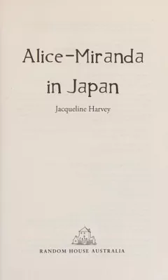Alice-Miranda in Japan