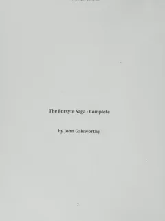 The Forsyte saga - complete
