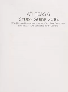 ATI TEAS 6 study guide