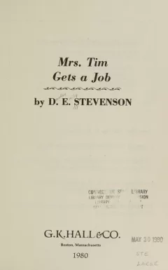 Mrs. Tim gets a job