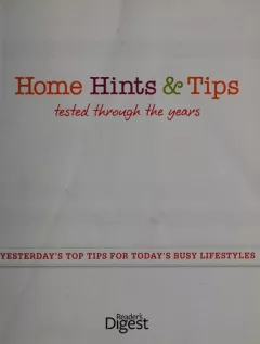 Home hints and tips tested through the years