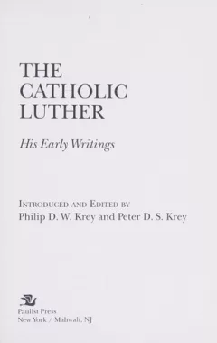 The Catholic Luther