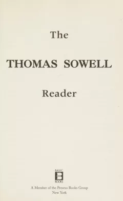 The Thomas Sowell reader