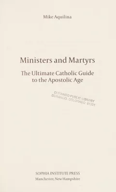 Ministers and martyrs