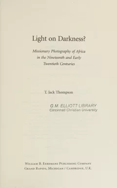 Light on darkness