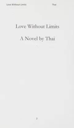 Love without limits
